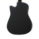 FFG-2038CAP-BK-MAT Акустическая гитара+Аксессуары, черная матовая, Foix