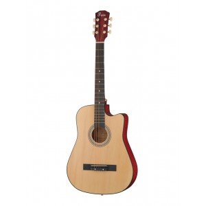 FFG-3810C-NAT Акустическая гитара, с вырезом, цвет натуральный, Foix FFG-3810C-NAT Акустическая гитара, с вырезом, цвет натуральный, Foix