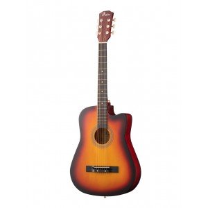 FFG-3810C-SB Акустическая гитара, с вырезом, санберст, Foix FFG-3810C-SB Акустическая гитара, с вырезом, санберст, Foix