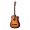 FFG-3810C-SB Акустическая гитара, с вырезом, санберст, Foix
