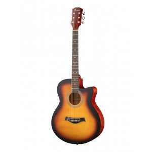 FFG-4001C-SB Акустическая гитара, с вырезом, санберст, Foix FFG-4001C-SB Акустическая гитара, с вырезом, санберст, Foix