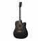 FFG-4101C-BK Акустическая гитара, с вырезом, черная, Foix