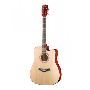 FFG-4101C-NAT Акустическая гитара, с вырезом, цвет натуральный, Foix