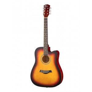FFG-4101C-SB Акустическая гитара, с вырезом, санберст, Foix