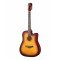 FFG-4101C-SB Акустическая гитара, с вырезом, санберст, Foix