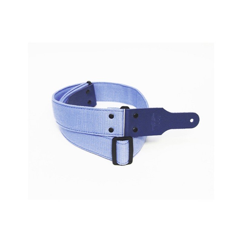 FL10041CD CottonDrive Ремень для гитары, голубой, Fidel