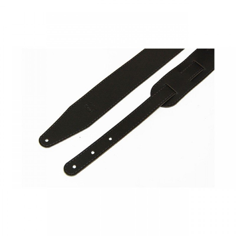 FL111021LP Premier Ремень для гитары, кожаный, темный шоколад, Fidel