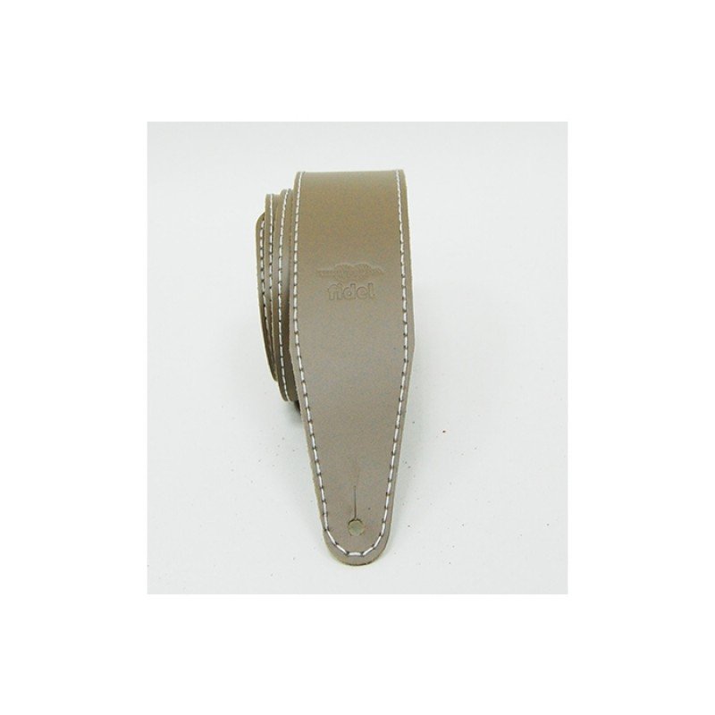 FL1110391LP Premier Ремень для гитары, кожаный, капучино, Fidel