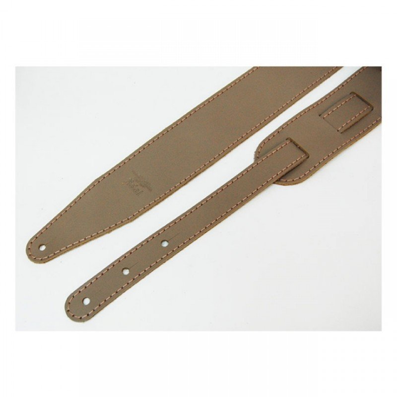 FL111039LP Premier Ремень для гитары, кожаный, капучино, Fidel