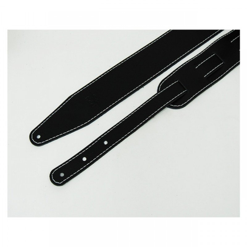 FL111045LP Premier Ремень для гитары, кожаный, черный, Fidel