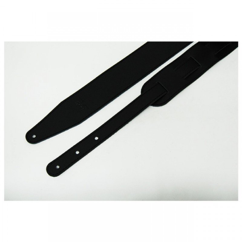 FL111046LP Premier Ремень для гитары, кожаный, черный, Fidel