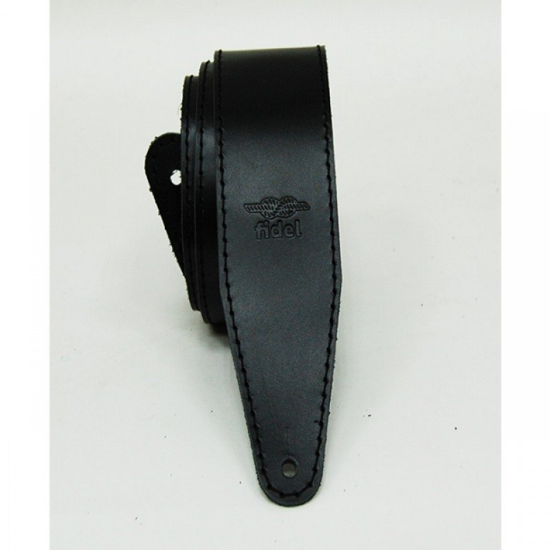 FL111046LP Premier Ремень для гитары, кожаный, черный, Fidel