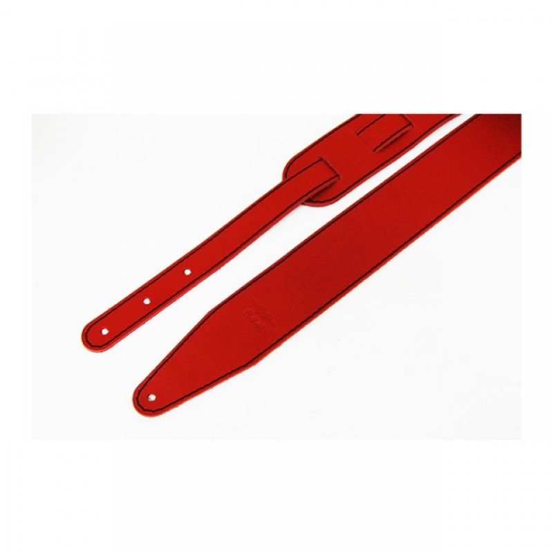 FL111056LP Premier Ремень для гитары, кожаный, красный, Fidel