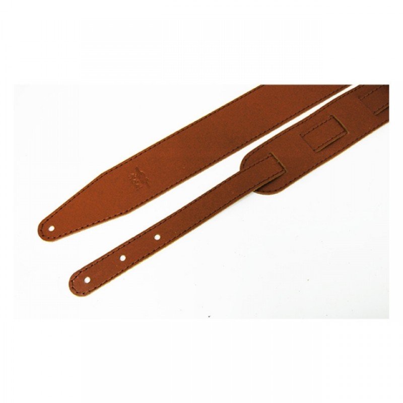 FL111064LP Premier Ремень для гитары, кожаный, кэмел, Fidel