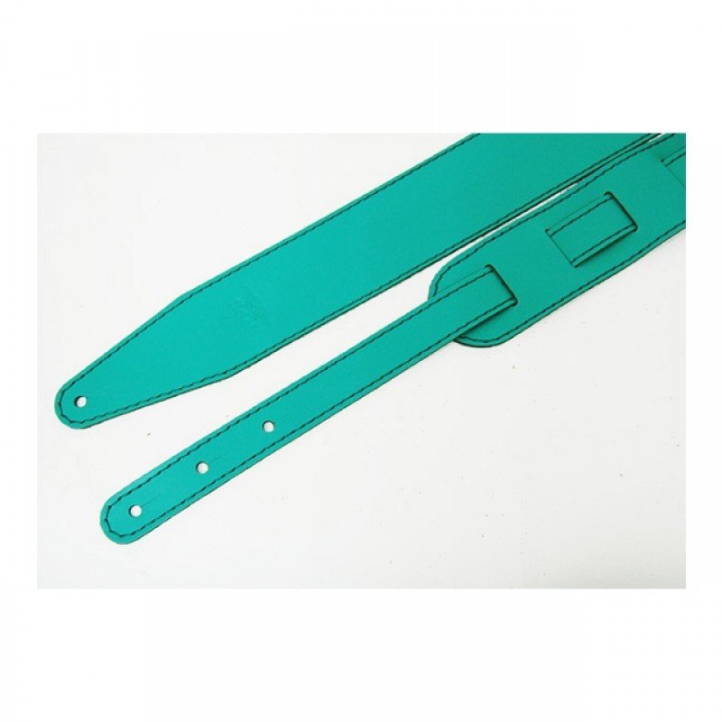 FL111067LP Premier Ремень для гитары, кожаный, бирюзовый, Fidel