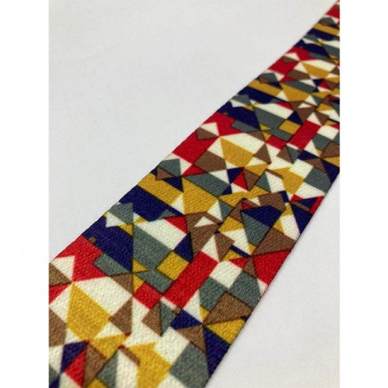 FL40162PA PolyArt Ремень для гитары, полиэстер, мозаика, Fidel