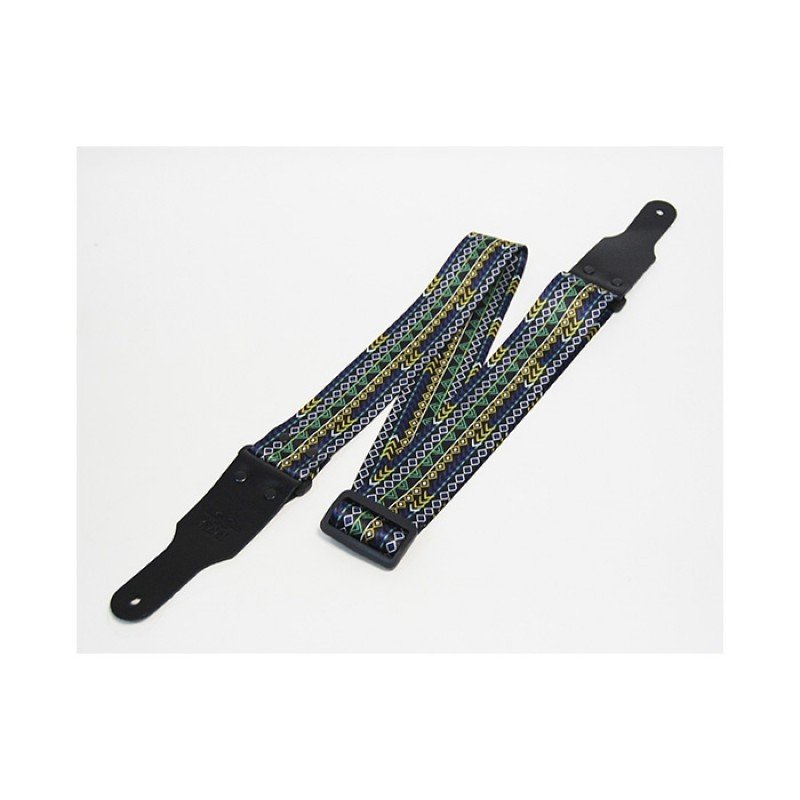 FL40220PA PolyArt Ремень для гитары, полиэфир, северное сияние, Fidel