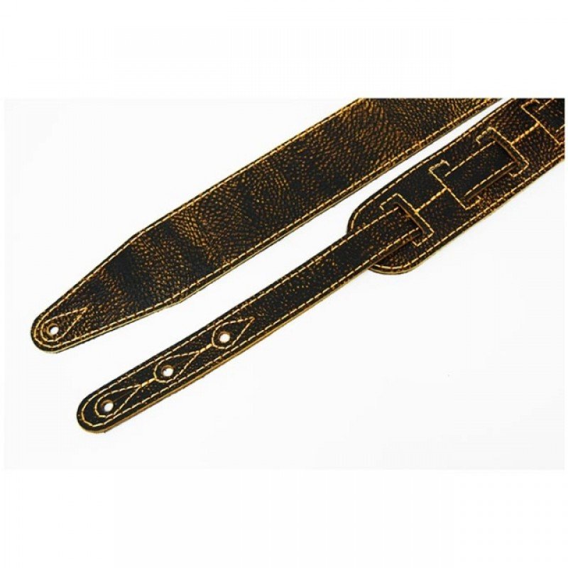 FL60008L21L Leather 21 Ремень для гитары, кожаный, гремучник, Fidel