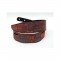 FL60022L21L Leather 21 Ремень для гитары, кожаный, огонь, Fidel