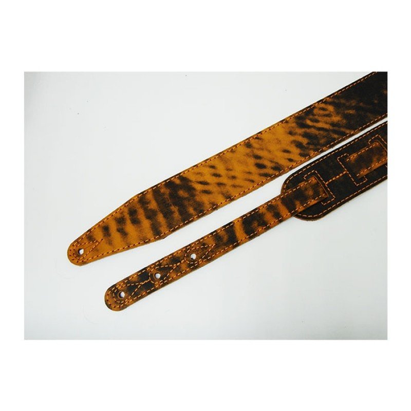 FL60026L21L Leather 21 Ремень для гитары, кожаный, фокс, Fidel