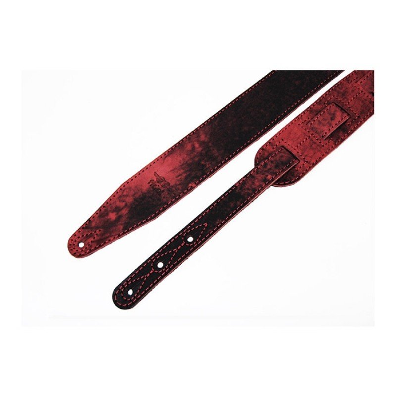 FL60033L21L Leather 21 Ремень для гитары, кожаный, магма, Fidel