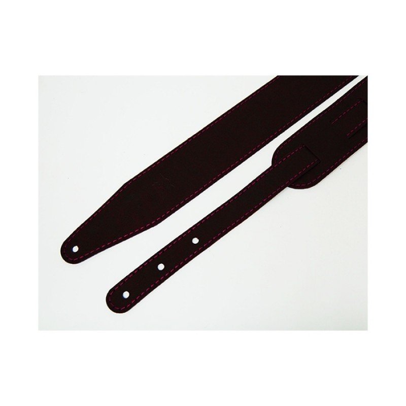 FL66014L11 Leather 11 Ремень для гитары, кожаный, махагон, Fidel