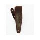 FL66014L11 Leather 11 Ремень для гитары, кожаный, махагон, Fidel