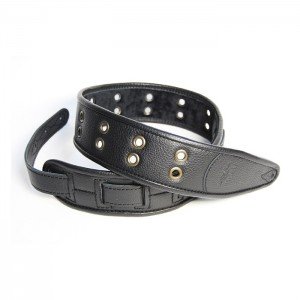 FL7000002CU Leather Custom Ремень для гитары, кожаный, черный, Fidel FL7000002CU Leather Custom Ремень для гитары, кожаный, черный, Fidel
