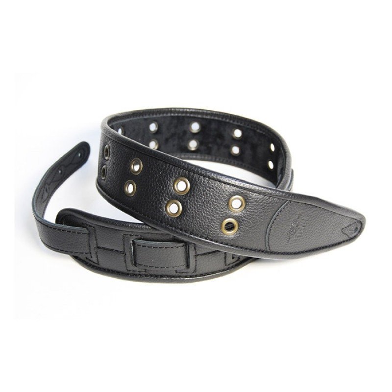 FL7000002CU Leather Custom Ремень для гитары, кожаный, черный, Fidel FL7000002CU Leather Custom Ремень для гитары, кожаный, черный, Fidel