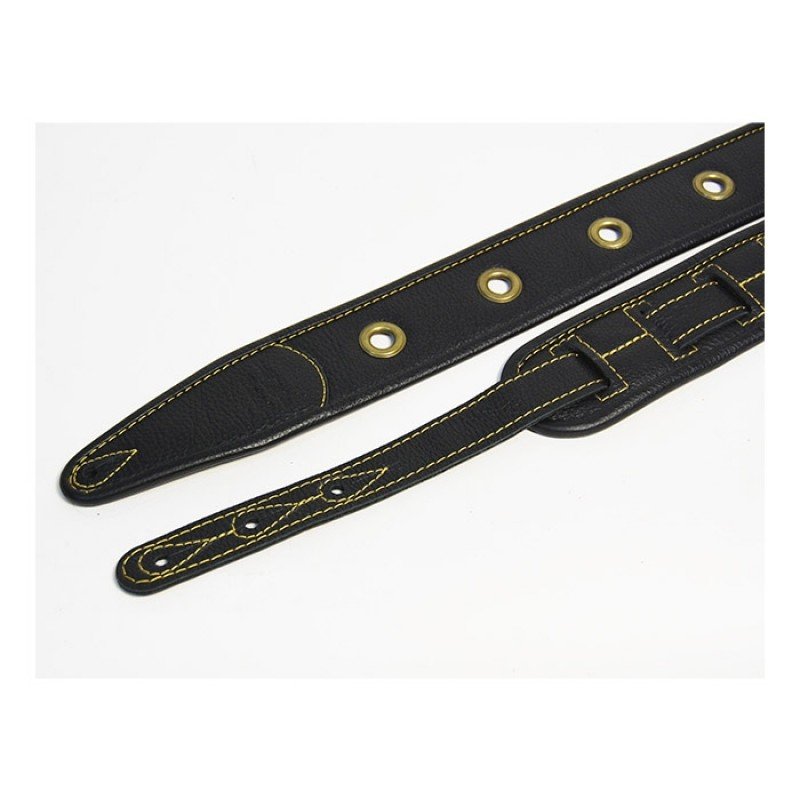FL7000006CU Leather Custom Ремень для гитары, кожаный, черный, Fidel FL7000006CU Leather Custom Ремень для гитары, кожаный, черный, Fidel