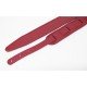 FL700001CU Leather Custom Ремень для гитары, кожаный, красный, Fidel