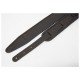 FL700002CU Leather Custom Ремень для гитары, кожаный, темно-коричневый, Fidel