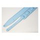 FL700004CU Leather Custom Ремень для гитары, кожаный, голубой, Fidel