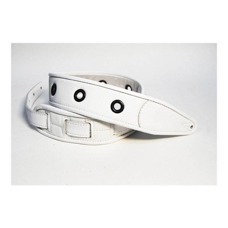 FL7000054CU Leather Custom Ремень для гитары, кожаный, белый, Fidel FL7000054CU Leather Custom Ремень для гитары, кожаный, белый, Fidel