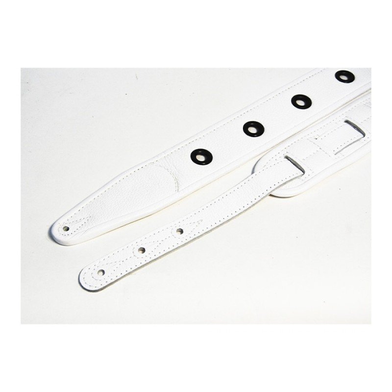 FL7000054CU Leather Custom Ремень для гитары, кожаный, белый, Fidel FL7000054CU Leather Custom Ремень для гитары, кожаный, белый, Fidel