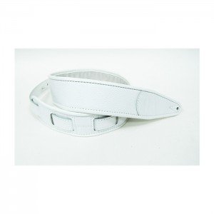 FL700005CU Leather Custom Ремень для гитары, кожаный, белый, Fidel FL700005CU Leather Custom Ремень для гитары, кожаный, белый, Fidel