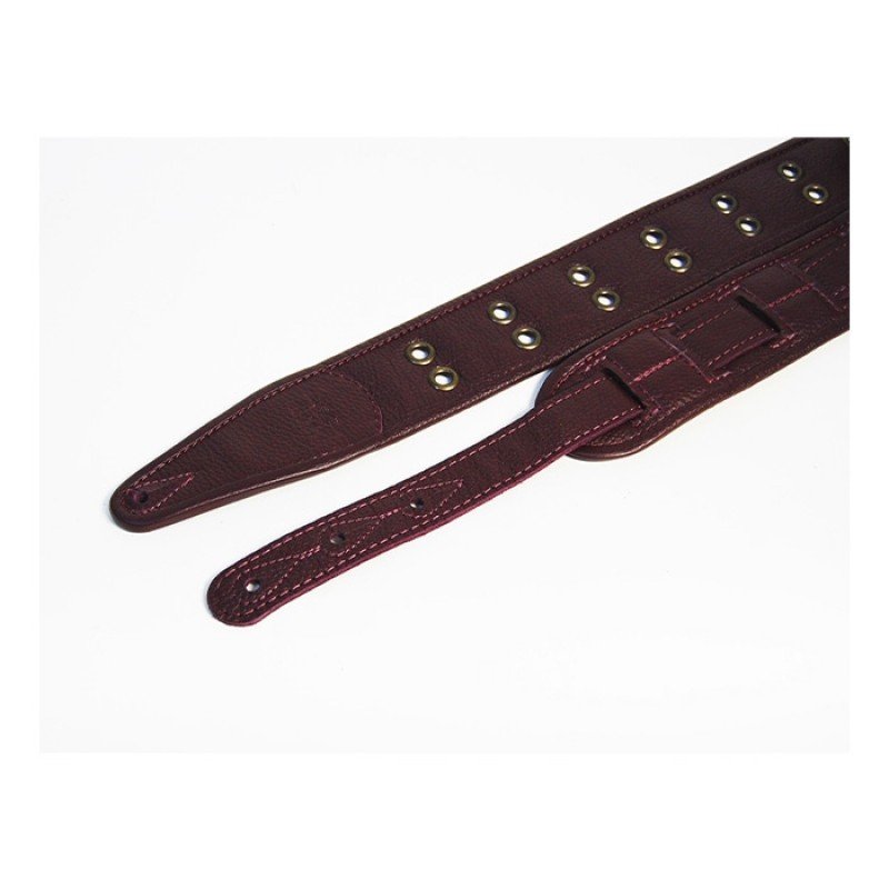 FL7000062CU Leather Custom Ремень для гитары, кожаный, бордовый, Fidel FL7000062CU Leather Custom Ремень для гитары, кожаный, бордовый, Fidel
