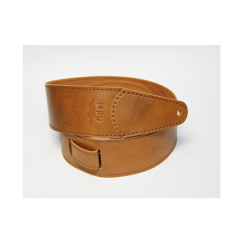 FL770002P11 Power 11 Ремень для гитары, кожаный, орех, Fidel