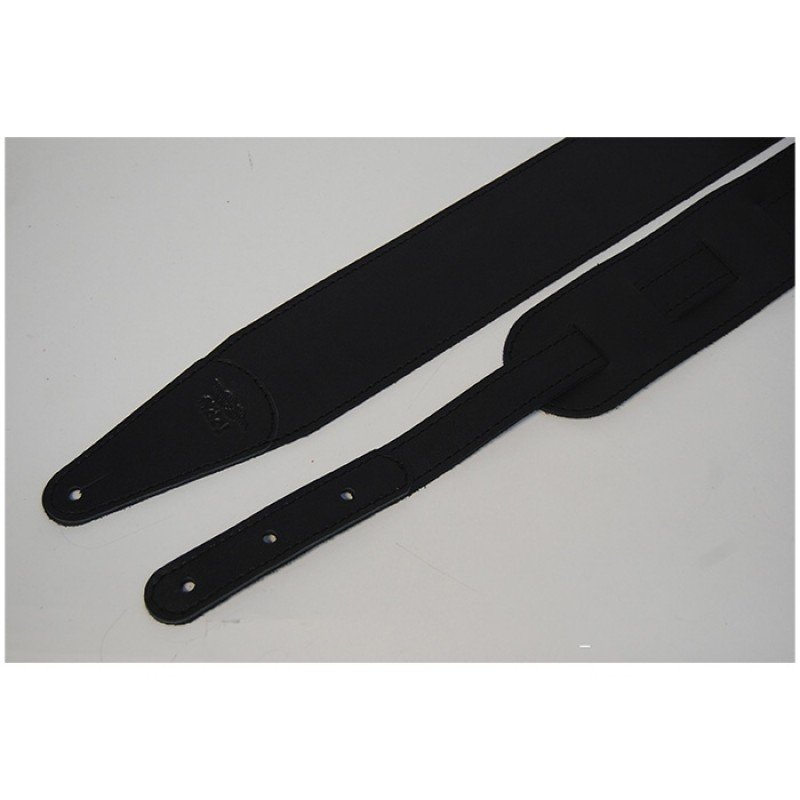 FL770005P11 Power 11 Ремень для гитары, кожаный, черный, Fidel