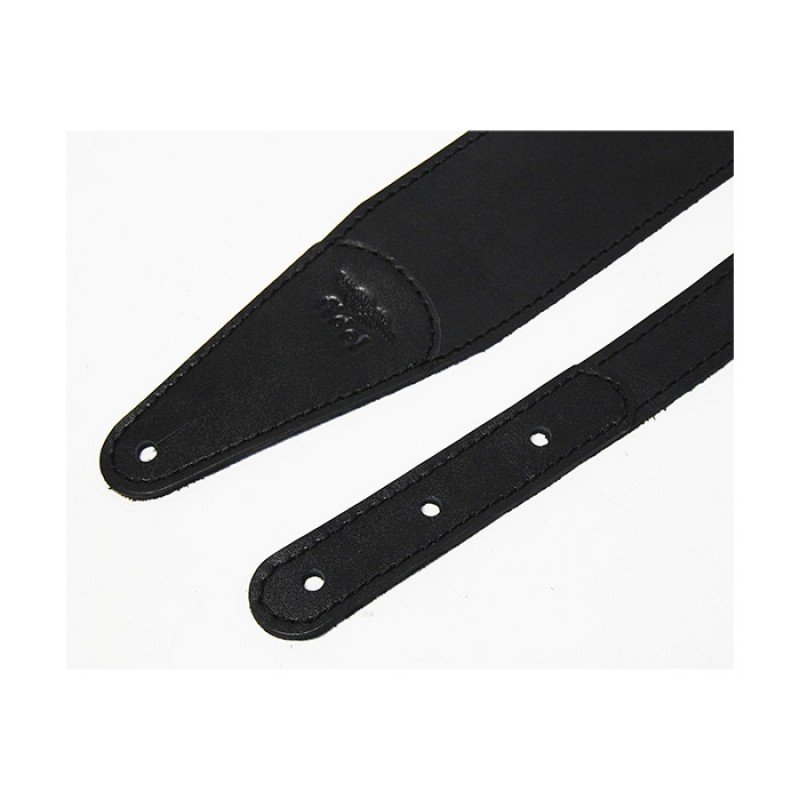 FL770005P11 Power 11 Ремень для гитары, кожаный, черный, Fidel