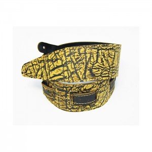 FL8021LT Leather Tigina Ремень для гитары, кожаный, солнечное дерево, Fidel