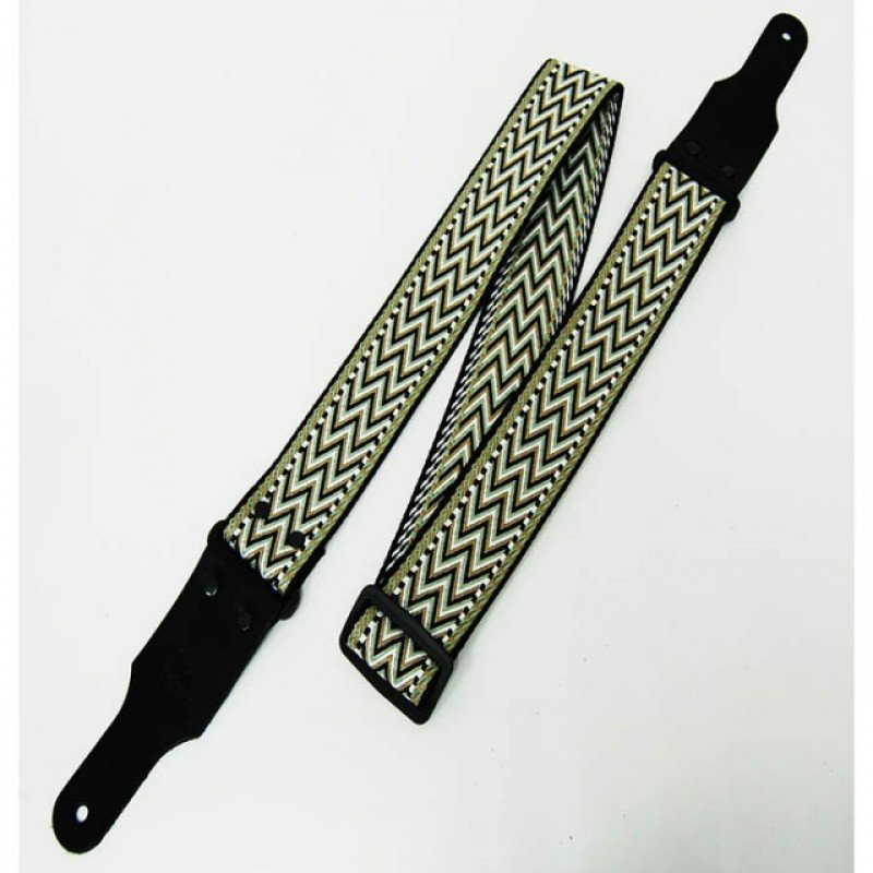 FL9017CS Cotton Strong Ремень для гитары, хлопок, орнамент, Fidel