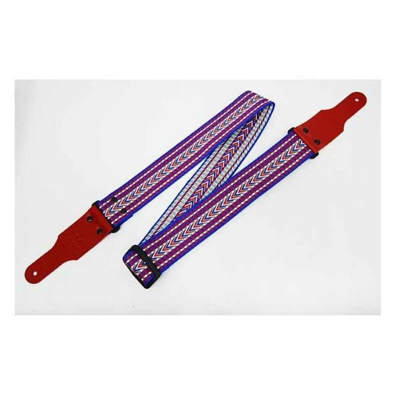 FL9048CS Cotton Strong Ремень для гитары, хлопок, орнамент, Fidel