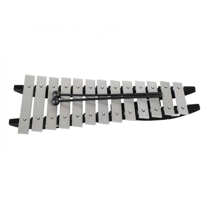 FLT-4013 Металлофон (глокеншпиль) лесенка 13 брусков. Fleet