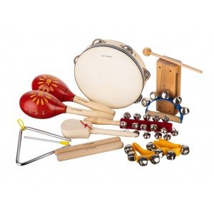 FLT-LT9 Набор перкуссии 9 предметов в чехле, Lutner FLT-LT9 Набор перкуссии 9 предметов в чехле, Lutner