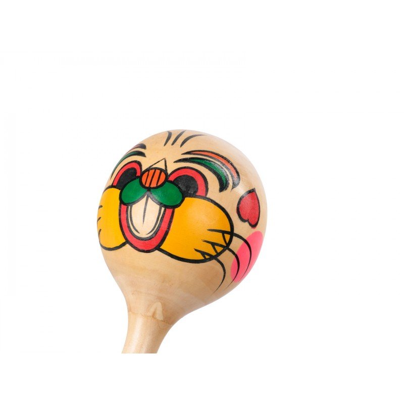 FLT-MA1750-3 Деревянные маракасы с мультипликацией, длина 30,5см, диам. 9,7см Fleet