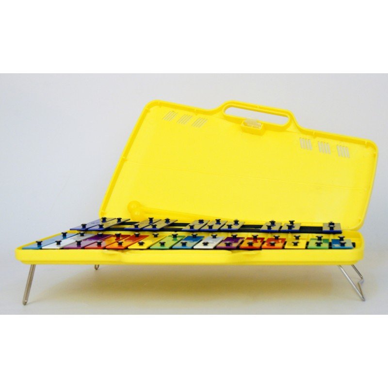 FLT-TL25S Металлофон 25 брусков, цветной чемоданчик Lutner