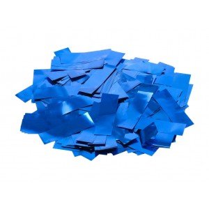 FMCDB Конфетти металлизированное 17х55мм, тёмно-синий, упаковка 1 кг, LFocus