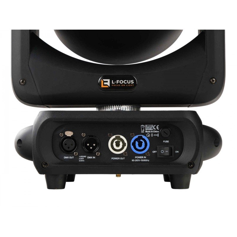 FO-760FN Моторизованная световая "голова", RGBW, IP20, 7х60Вт, LFocus