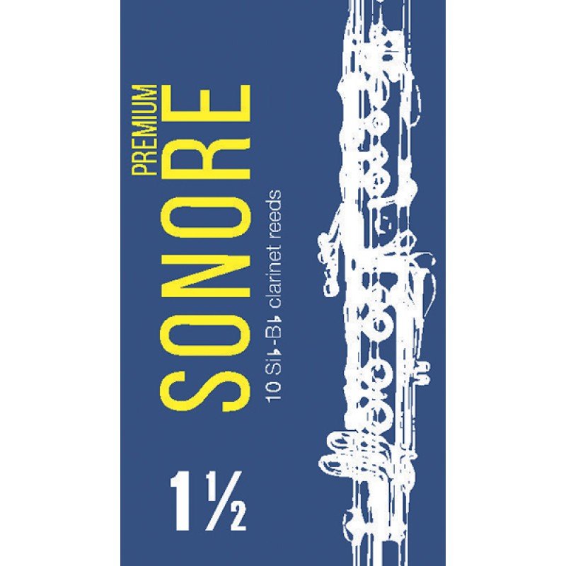 FR16C001 Sonore Трости для кларнета inB/inA № 1,5 (10шт), FedotovReeds FR16C001 Sonore Трости для кларнета inB/inA № 1,5 (10шт), FedotovReeds
